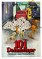 101 dalmatians 1985R german one sheet poster folded