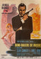 from russia with love james bond 1964 french one sheet poster - folded