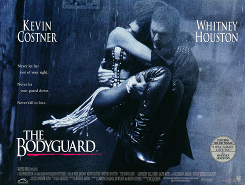 the bodyguard 1992 british quad poster