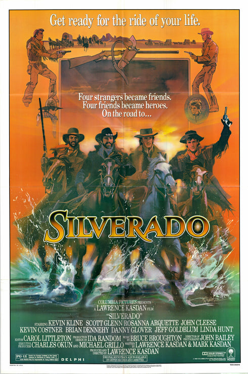 silverado 1985 style a one sheet poster folded