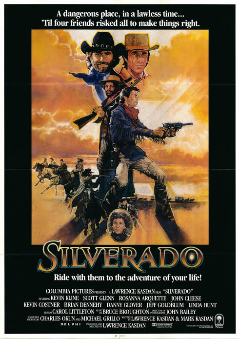 silverado 1985 style b one sheet poster folded