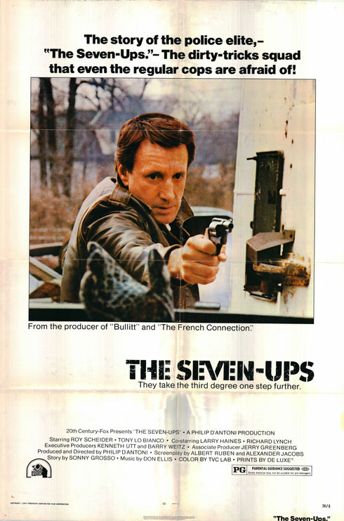 the seven ups 1974 one sheet poster folded