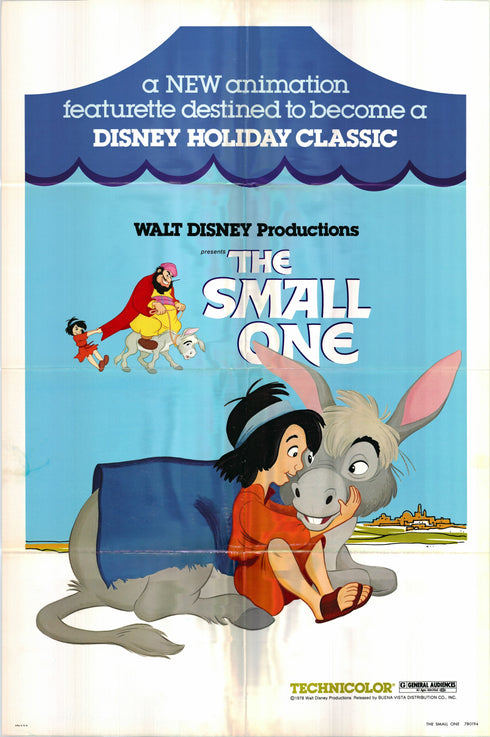 the small one 1978 one sheet poster folded