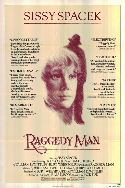 raggedy man 1981 one sheet poster folded