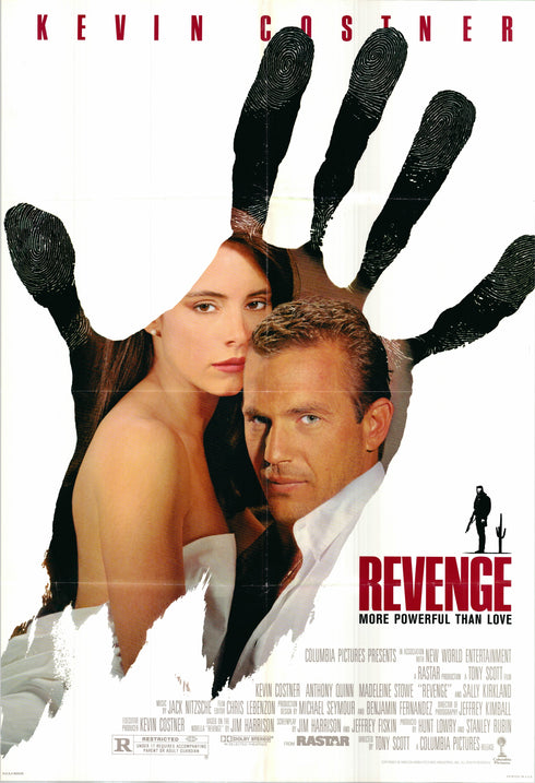 revenge 1990 one sheet poster folded