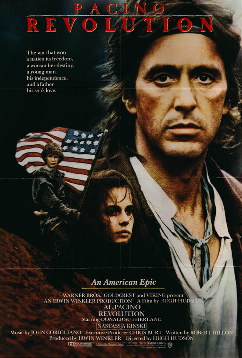 revolution 1985 one sheet poster folded