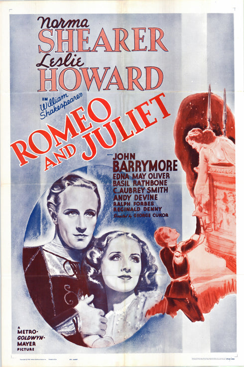 romeo and juliet 1962R one sheet poster folded