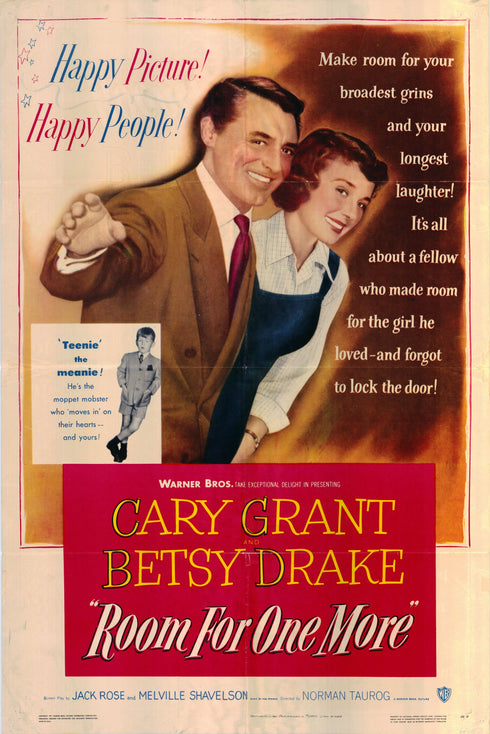 room for one more 1952 one sheet poster folded