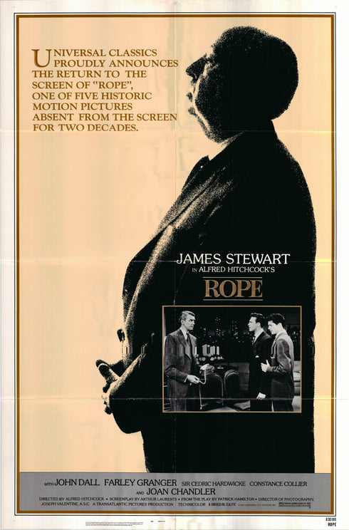 rope 1983R one sheet poster folded