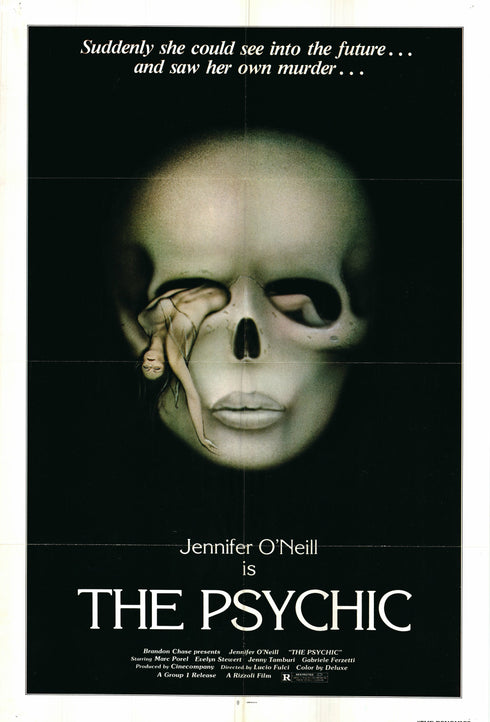 the psychic 1978 one sheet poster folded