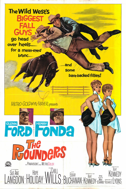 the rounders 1965 one sheet poster folded