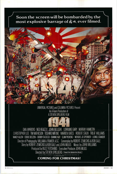 1941 1979 advance one sheet poster folded