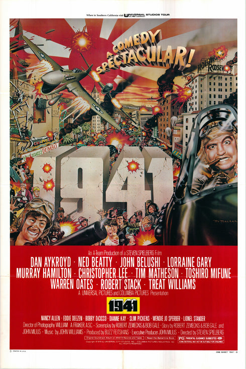 1941 1979 style d one sheet poster folded