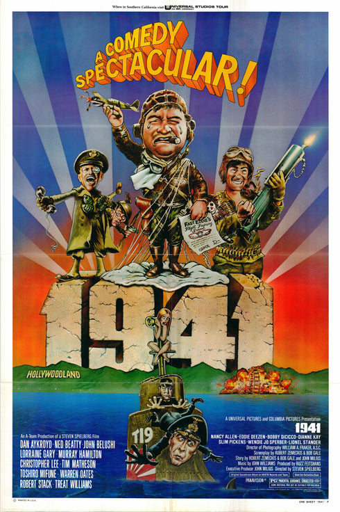 1941 1979 style f one sheet poster folded