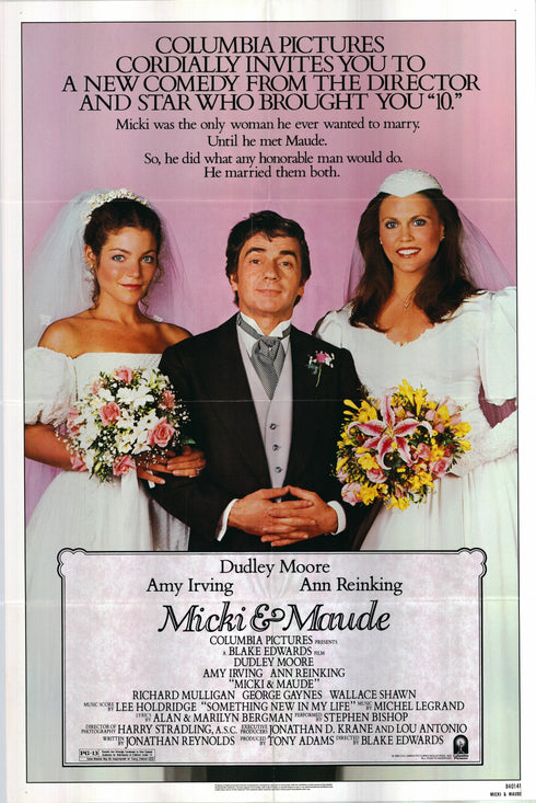micki & maude 1984 one sheet poster folded