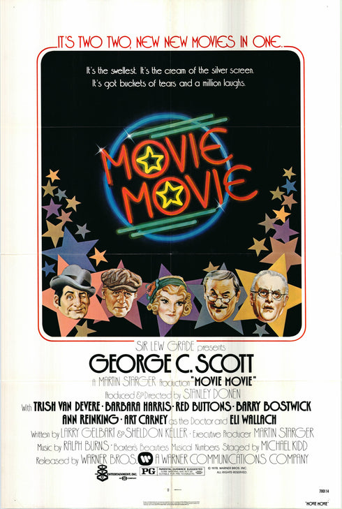 movie movie 1978 one sheet poster folded