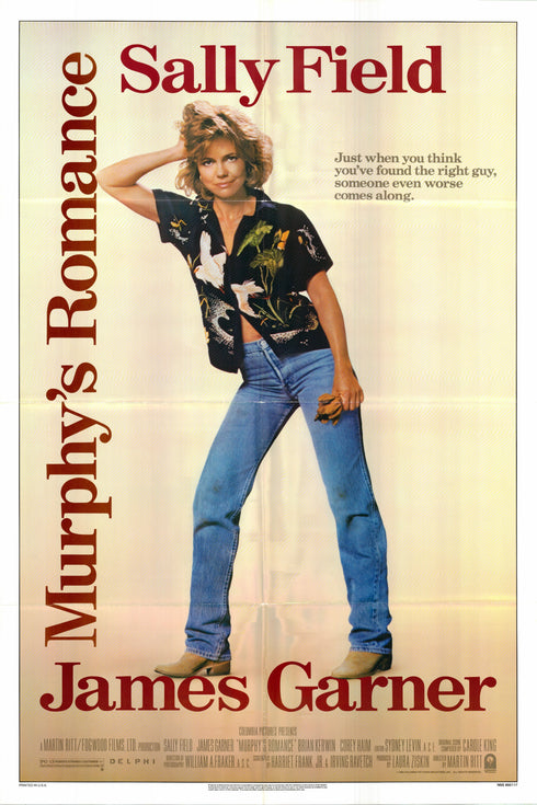 murphy's romance 1985 one sheet poster folded