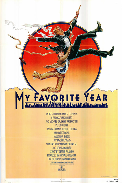 my favorite year 1982 one sheet poster folded