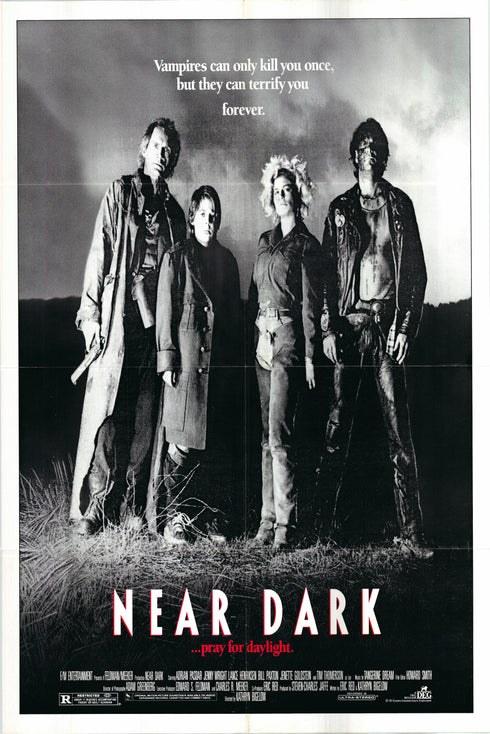 near dark 1987 one sheet poster folded