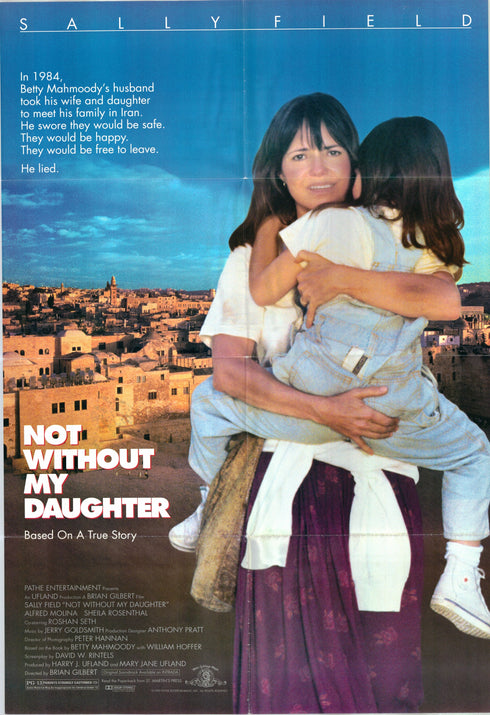 not without my daughter 1990 one sheet poster folded