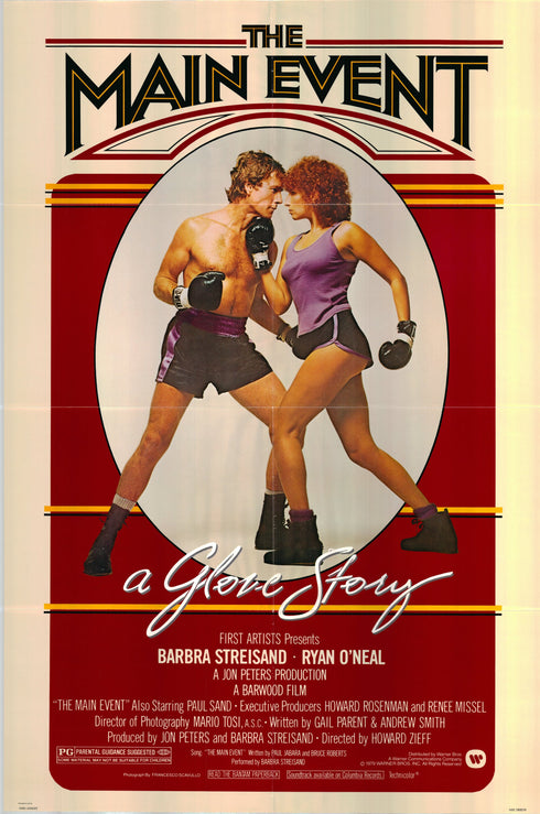 the main event 1979 one sheet poster folded
