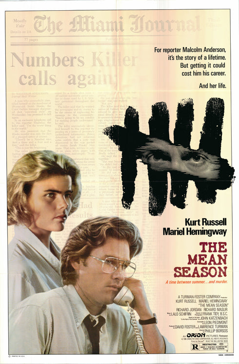 the mean season 1985 one sheet poster folded