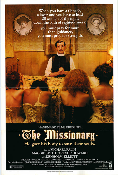the missionary 1982 one sheet poster folded