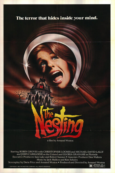 the nesting 1980 one sheet poster folded