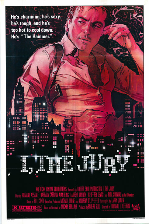 i the jury 1982 one sheet poster folded