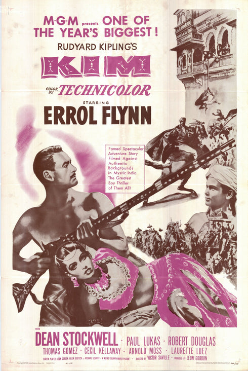 kim 1962R one sheet poster folded