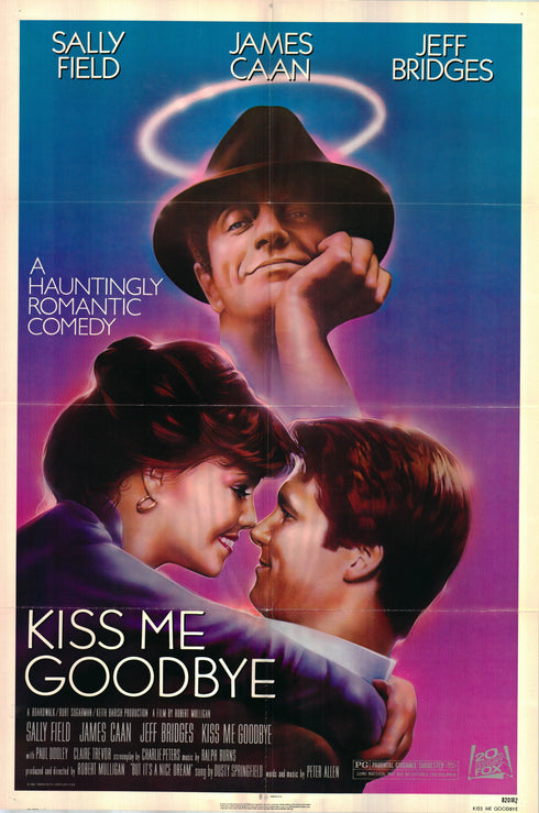 kiss me goodbye 1982 one sheet poster folded
