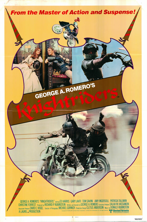 knightriders 1981 international one sheet poster folded