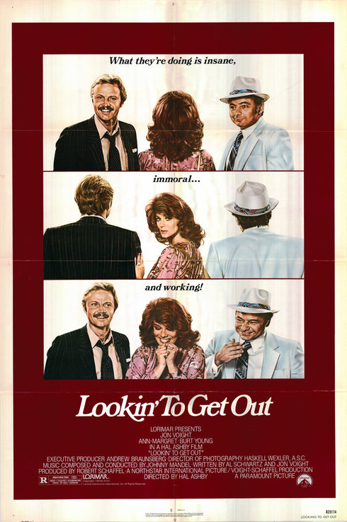 lookin to get out 1982 one sheet poster folded