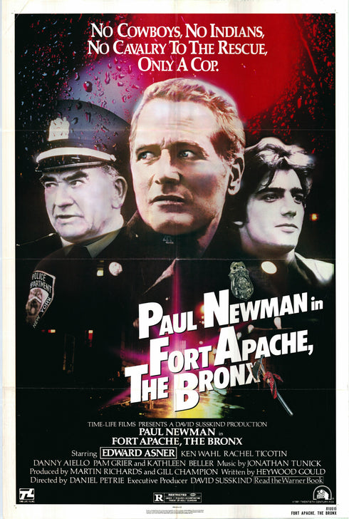 fort apache the bronx 1981 one sheet poster folded
