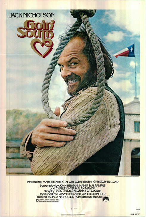 goin south 1978 one sheet poster folded