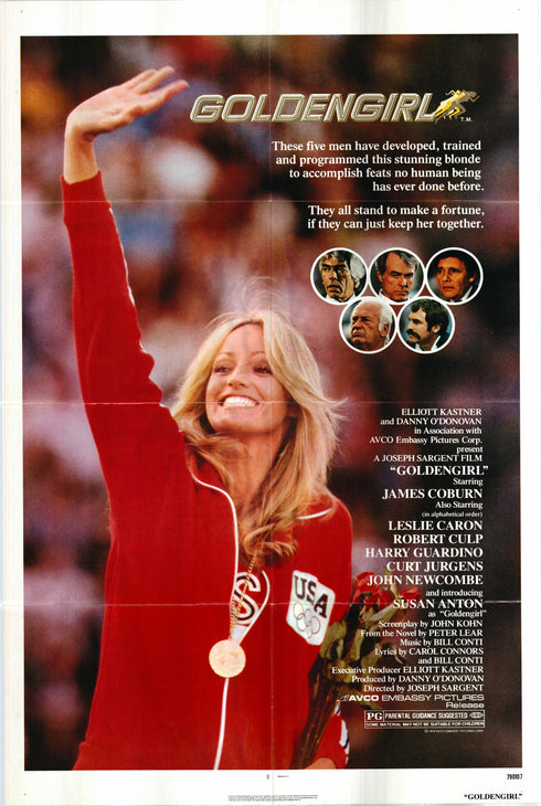 goldengirl 1979 one sheet poster folded