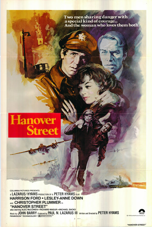 hanover street 1979 international one sheet poster folded