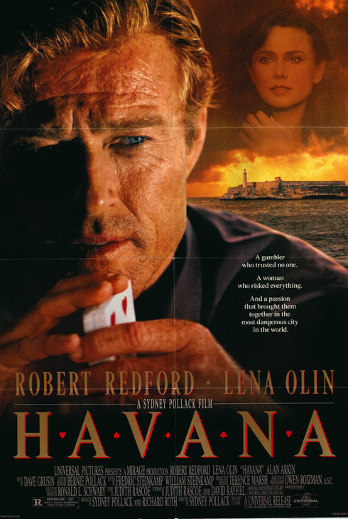 havana 1990 one sheet poster folded