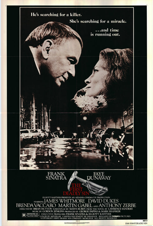 the first deadly sin 1980 one sheet poster folded