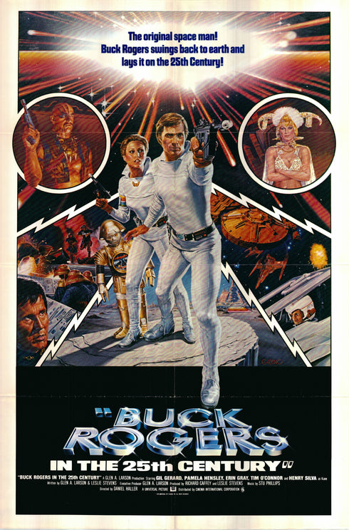 buck rogers 1979 one sheet poster folded