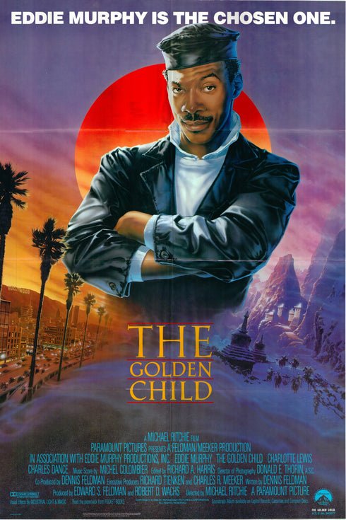 the golden child 1986 one sheet poster folded