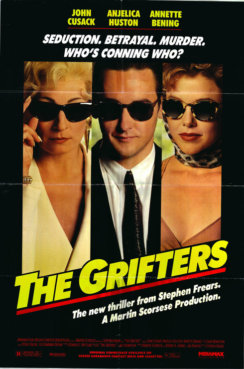 the grifters 1990 one sheet poster folded