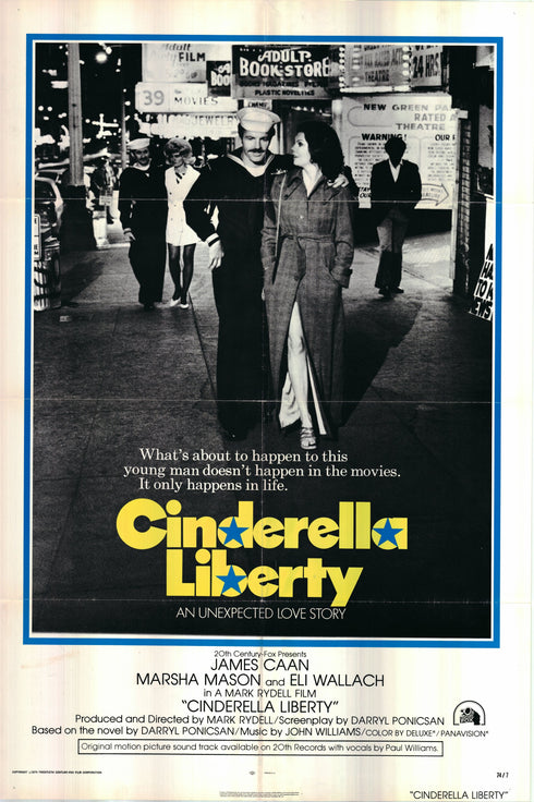 cinderella liberty 1974 one sheet poster folded