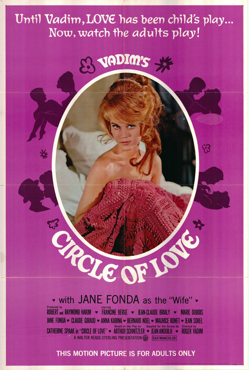 circle of love 1965 one sheet poster folded