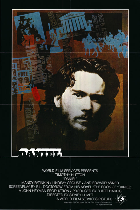 daniel 1983 one sheet poster folded
