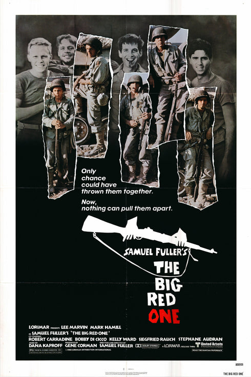 the big red one 1980 one sheet poster folded