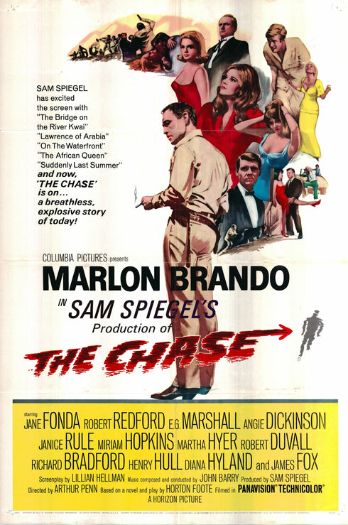 the chase 1966 one sheet poster folded