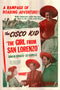 the cisco kid: the girl from san lorenzo 1950 one sheet poster folded