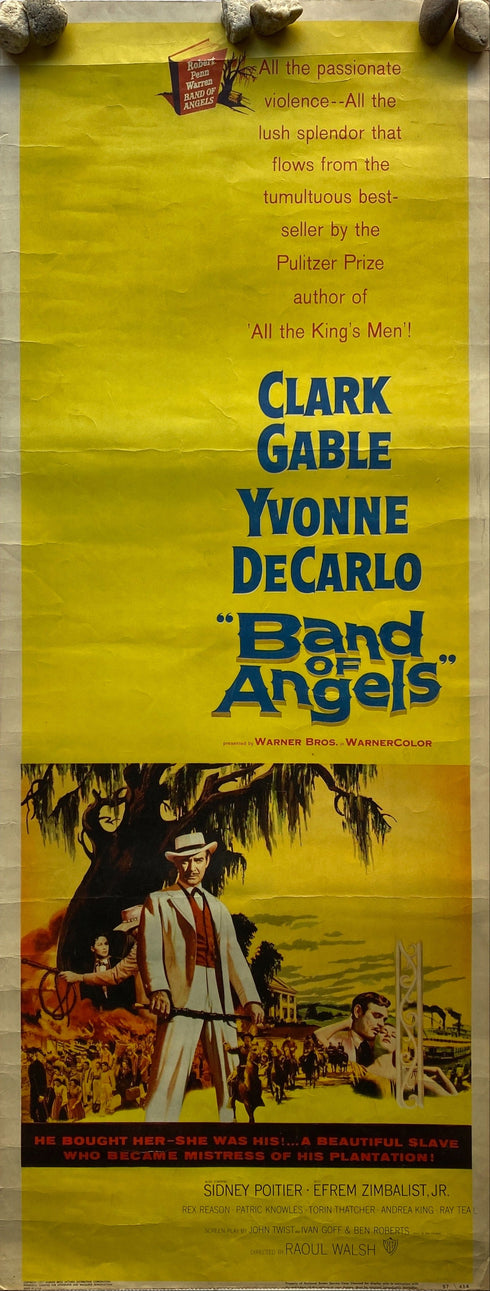 band of angels 1957 insert card