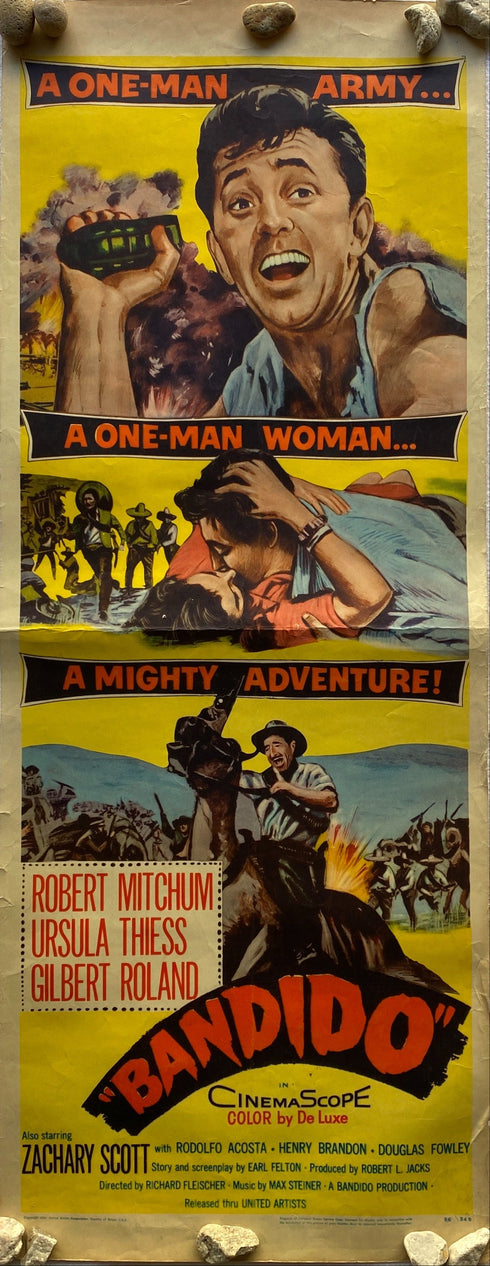 bandido 1956 insert card